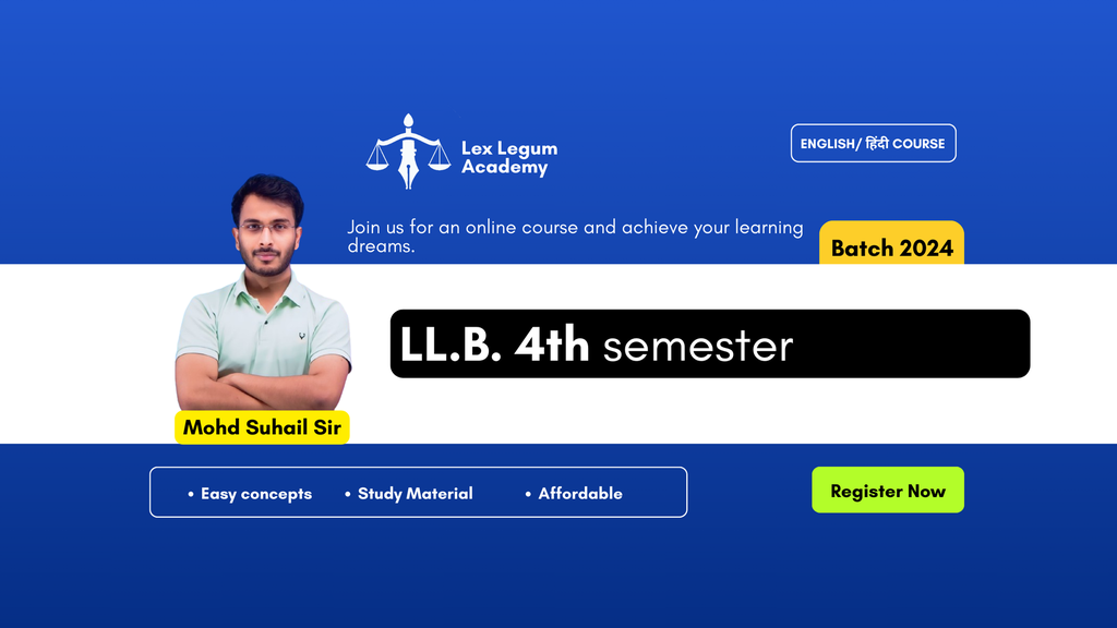 LLB 4th Semester